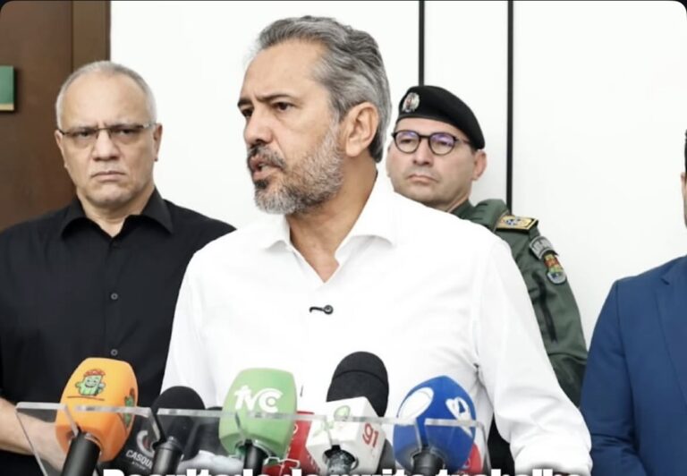 Elmano parabeniza as forças de segurança do Estado do Ceará após diminuição de roubos e homicídios